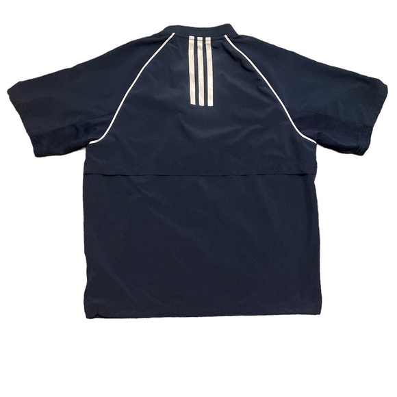 ADIDAS Youth Triple Stripe Short Sleeve Batting Jacket Size YMD - Picture 2 of 7